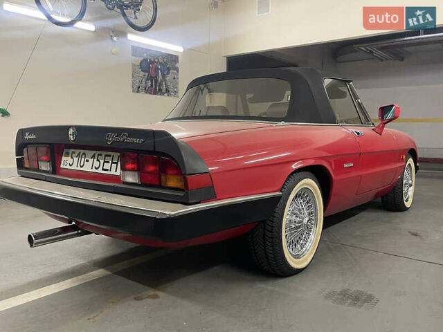 Красный Альфа Ромео Спайдер, объемом двигателя 1.6 л и пробегом 8 тыс. км за 29151 $, фото 3 на Automoto.ua