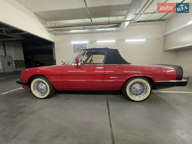 Красный Альфа Ромео Спайдер, объемом двигателя 1.6 л и пробегом 8 тыс. км за 29151 $, фото 9 на Automoto.ua