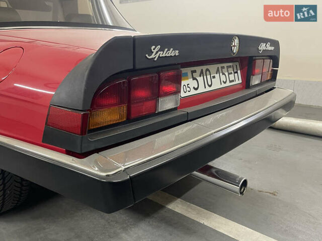 Красный Альфа Ромео Спайдер, объемом двигателя 1.6 л и пробегом 8 тыс. км за 29151 $, фото 6 на Automoto.ua