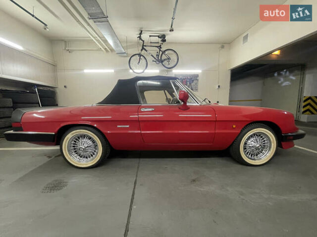 Красный Альфа Ромео Спайдер, объемом двигателя 1.6 л и пробегом 8 тыс. км за 29151 $, фото 10 на Automoto.ua