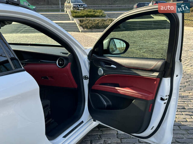 Білий Альфа Ромео Стелвіо, об'ємом двигуна 2.9 л та пробігом 50 тис. км за 49700 $, фото 21 на Automoto.ua