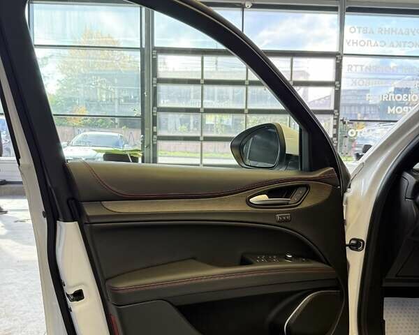 Белый Альфа Ромео Стелвио, объемом двигателя 2 л и пробегом 59 тыс. км за 27500 $, фото 22 на Automoto.ua