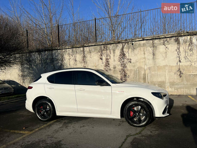 Белый Альфа Ромео Стелвио, объемом двигателя 2 л и пробегом 27 тыс. км за 28000 $, фото 24 на Automoto.ua