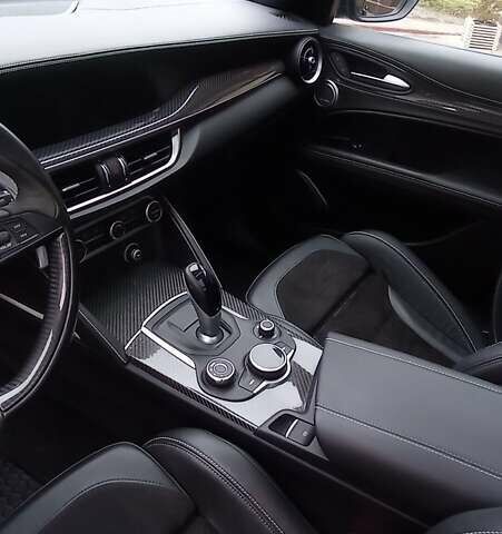 Черный Альфа Ромео Стелвио, объемом двигателя 2.89 л и пробегом 96 тыс. км за 35550 $, фото 25 на Automoto.ua