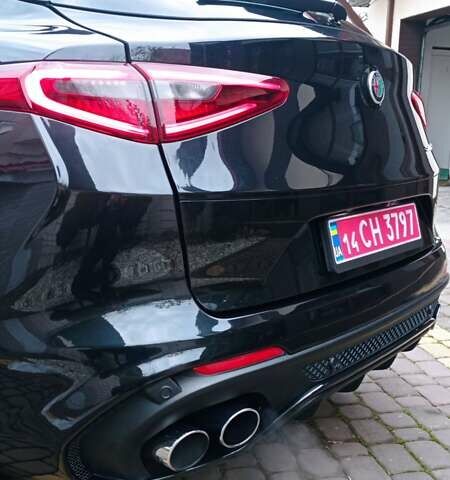 Черный Альфа Ромео Стелвио, объемом двигателя 2.89 л и пробегом 96 тыс. км за 35550 $, фото 22 на Automoto.ua