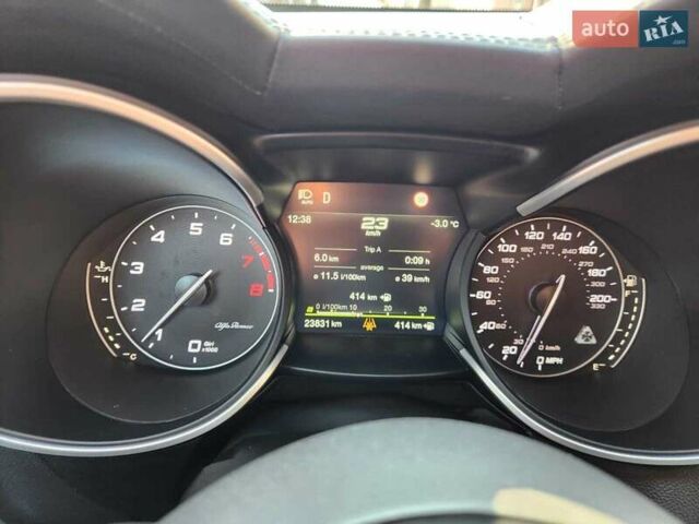 Красный Альфа Ромео Стелвио, объемом двигателя 2.9 л и пробегом 33 тыс. км за 57000 $, фото 8 на Automoto.ua