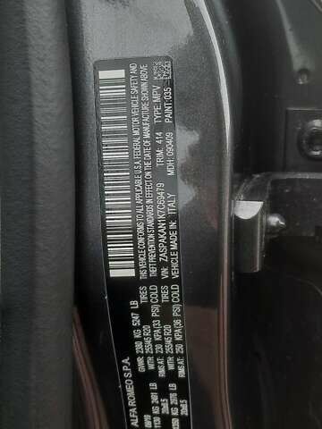 Серый Альфа Ромео Стелвио, объемом двигателя 2 л и пробегом 84 тыс. км за 17500 $, фото 60 на Automoto.ua