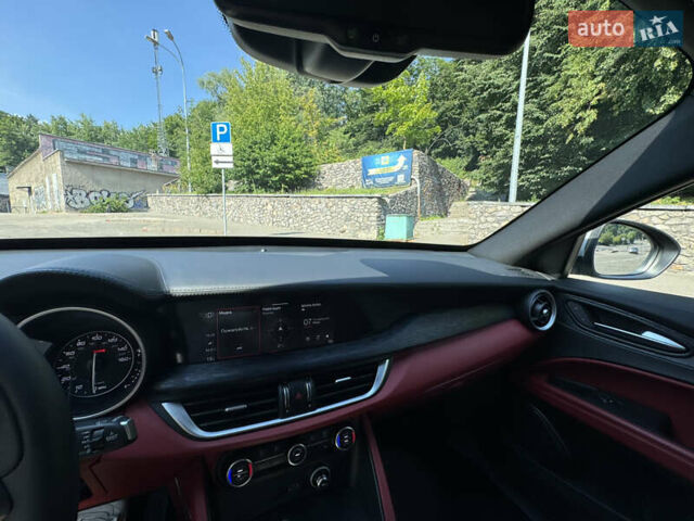 Серый Альфа Ромео Стелвио, объемом двигателя 2 л и пробегом 36 тыс. км за 31400 $, фото 32 на Automoto.ua