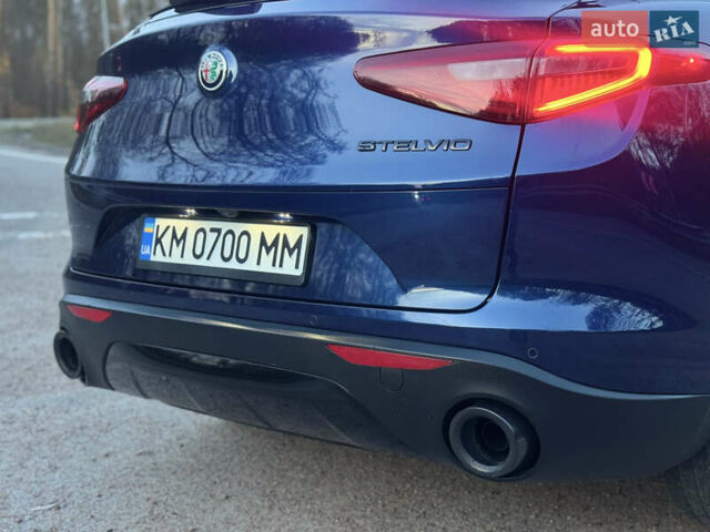 Синий Альфа Ромео Стелвио, объемом двигателя 2 л и пробегом 225 тыс. км за 16450 $, фото 12 на Automoto.ua