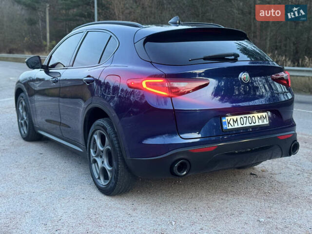 Синий Альфа Ромео Стелвио, объемом двигателя 2 л и пробегом 225 тыс. км за 16450 $, фото 13 на Automoto.ua