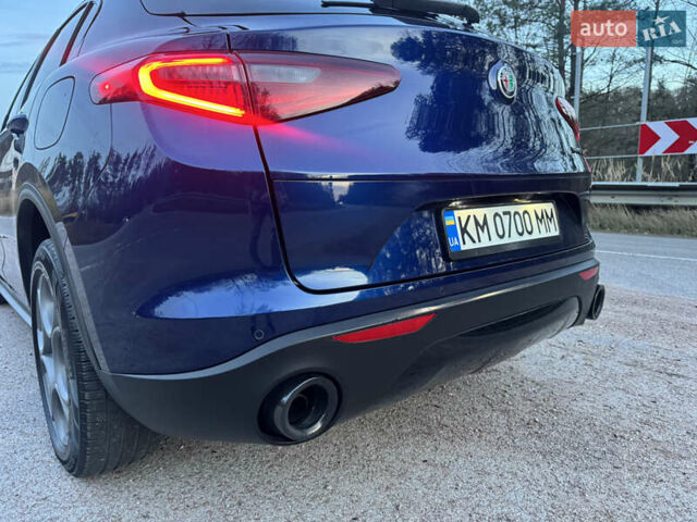 Синий Альфа Ромео Стелвио, объемом двигателя 2 л и пробегом 225 тыс. км за 16450 $, фото 15 на Automoto.ua