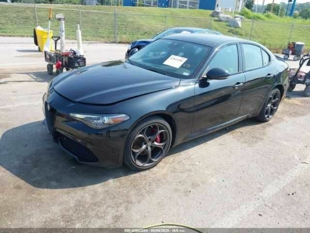 Черный Альфа Giulia, объемом двигателя 2 л и пробегом 51 тыс. км за 4000 $, фото 1 на Automoto.ua