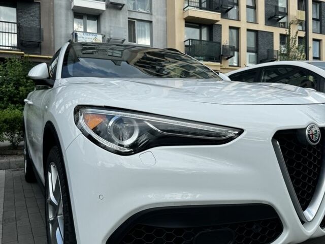 Белый Альфа stelvio, объемом двигателя 2 л и пробегом 92 тыс. км за 23900 $, фото 2 на Automoto.ua