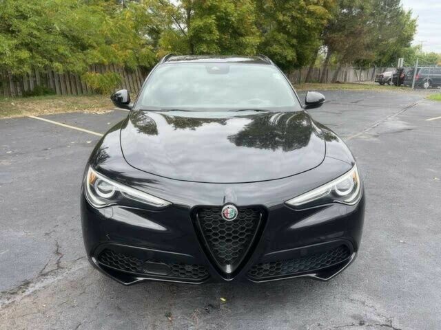 Черный Альфа stelvio, объемом двигателя 2 л и пробегом 11 тыс. км за 20500 $, фото 1 на Automoto.ua