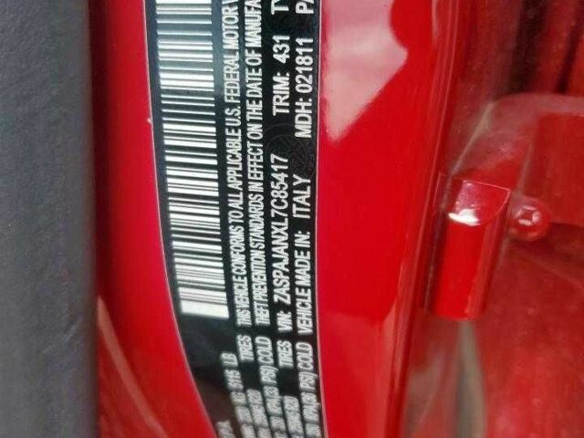 Красный Альфа stelvio, объемом двигателя 2 л и пробегом 54 тыс. км за 5000 $, фото 12 на Automoto.ua