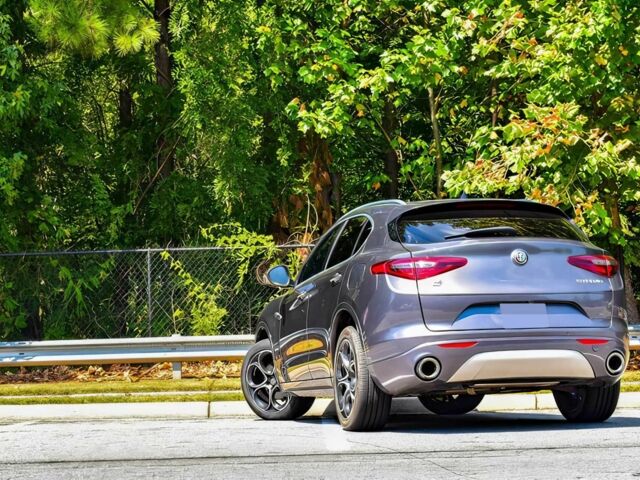 Сірий Альфа stelvio, об'ємом двигуна 2 л та пробігом 34 тис. км за 14300 $, фото 4 на Automoto.ua