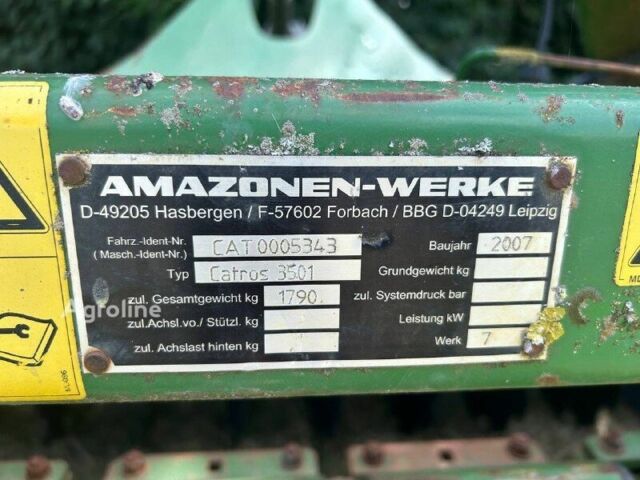 Амазони Catros 3501, объемом двигателя 0 л и пробегом 0 тыс. км за 14954 $, фото 5 на Automoto.ua