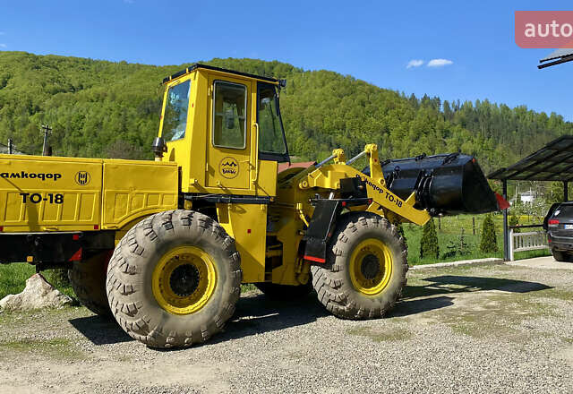 Желтый Амкодор ТО-18, объемом двигателя 10 л и пробегом 2 тыс. км за 9200 $, фото 1 на Automoto.ua