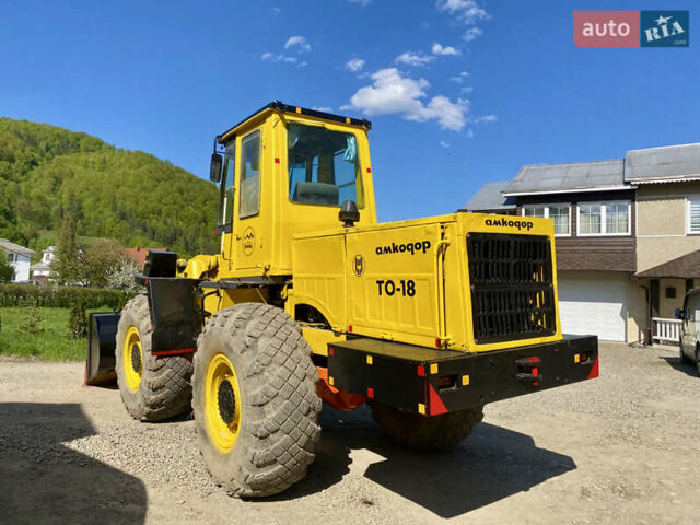 Желтый Амкодор ТО-18, объемом двигателя 10 л и пробегом 2 тыс. км за 10700 $, фото 5 на Automoto.ua