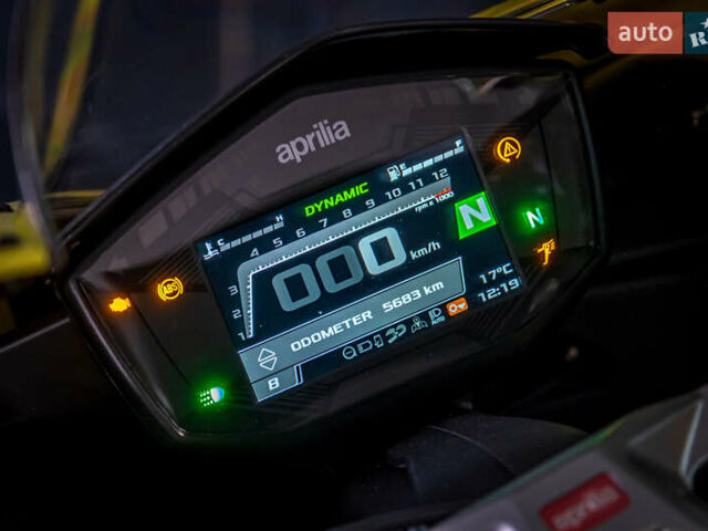 Жовтий Априлія RS 660, об'ємом двигуна 0.66 л та пробігом 5 тис. км за 13000 $, фото 13 на Automoto.ua
