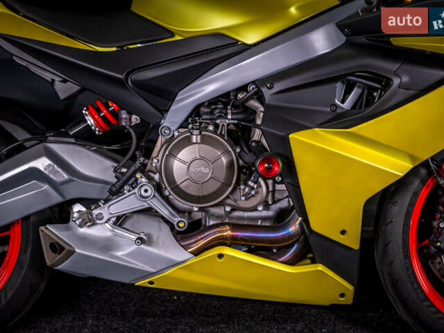 Жовтий Априлія RS 660, об'ємом двигуна 0.66 л та пробігом 5 тис. км за 13000 $, фото 7 на Automoto.ua