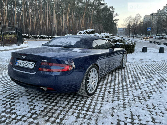 Синий Астон Мартин ДБ9, объемом двигателя 6 л и пробегом 64 тыс. км за 58000 $, фото 25 на Automoto.ua