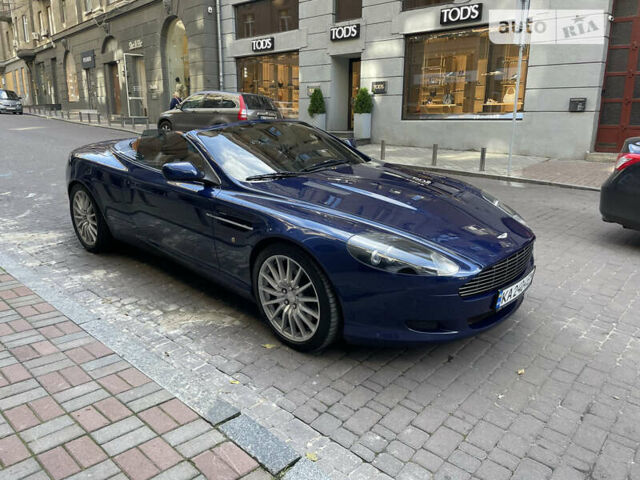 Синий Астон Мартин ДБ9, объемом двигателя 6 л и пробегом 64 тыс. км за 58000 $, фото 8 на Automoto.ua