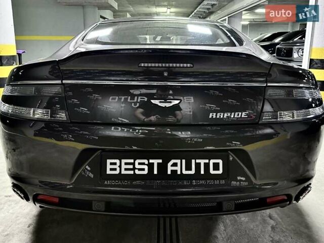 Серый Астон Мартин Рапид, объемом двигателя 5.94 л и пробегом 10 тыс. км за 105500 $, фото 12 на Automoto.ua