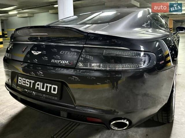 Серый Астон Мартин Рапид, объемом двигателя 5.94 л и пробегом 10 тыс. км за 105500 $, фото 11 на Automoto.ua