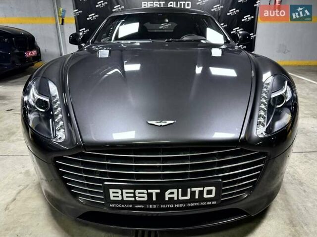 Серый Астон Мартин Рапид, объемом двигателя 5.94 л и пробегом 10 тыс. км за 105500 $, фото 1 на Automoto.ua
