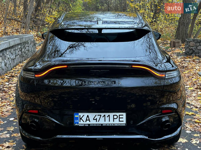 Черный Астон Мартин DBX, объемом двигателя 3.98 л и пробегом 63 тыс. км за 132000 $, фото 4 на Automoto.ua