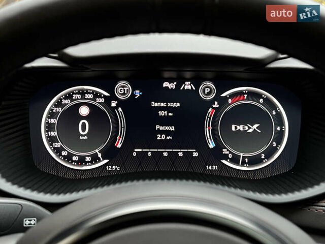 Черный Астон Мартин DBX, объемом двигателя 3.98 л и пробегом 63 тыс. км за 132000 $, фото 13 на Automoto.ua