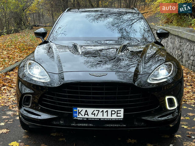 Черный Астон Мартин DBX, объемом двигателя 3.98 л и пробегом 63 тыс. км за 129900 $, фото 2 на Automoto.ua