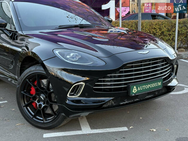 Черный Астон Мартин DBX, объемом двигателя 3.98 л и пробегом 2 тыс. км за 184999 $, фото 2 на Automoto.ua