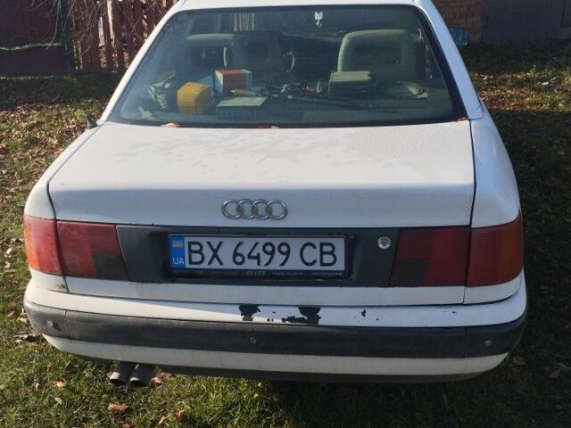 Белый Ауди 100, объемом двигателя 2.6 л и пробегом 357 тыс. км за 2400 $, фото 2 на Automoto.ua