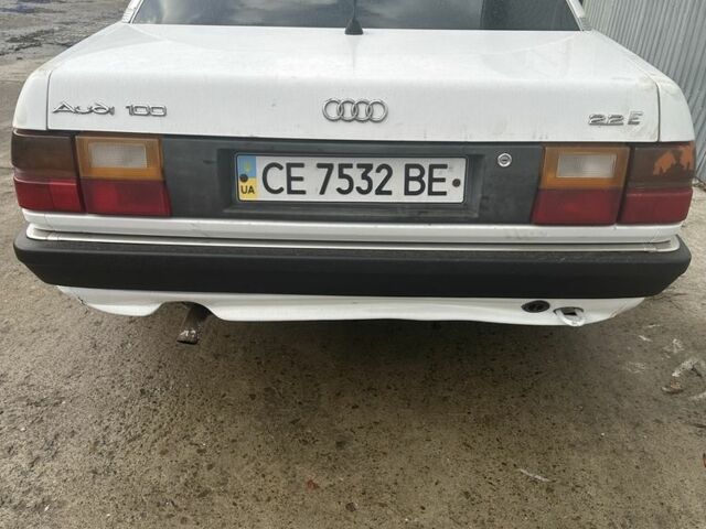 Белый Ауди 100, объемом двигателя 2.2 л и пробегом 450 тыс. км за 1500 $, фото 2 на Automoto.ua