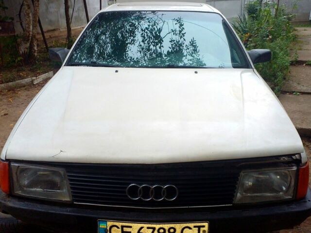 Ауди 100 1987 в Черновцах на Automoto.ua Белый Ауди 100, объемом двигателя 1.8 л и пробегом 350 тыс. км за 750 $, фото 2 на Automoto.ua