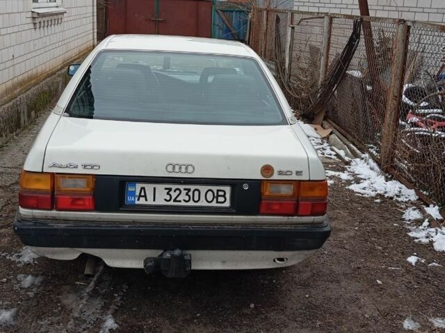 Ауди 100 1988 в Борисполе на Automoto.ua Белый Ауди 100, объемом двигателя 2 л и пробегом 368 тыс. км за 2000 $, фото 2 на Automoto.ua