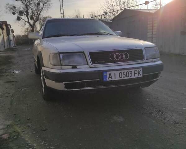 Белый Ауди 100, объемом двигателя 2.77 л и пробегом 300 тыс. км за 2400 $, фото 1 на Automoto.ua