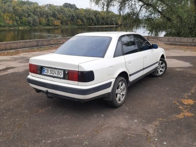 Білий Ауді 100, об'ємом двигуна 2 л та пробігом 330 тис. км за 2500 $, фото 2 на Automoto.ua