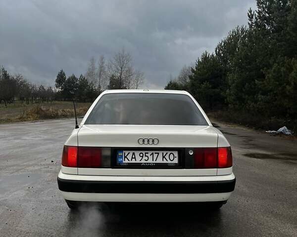 Белый Ауди 100, объемом двигателя 2 л и пробегом 194 тыс. км за 2500 $, фото 4 на Automoto.ua