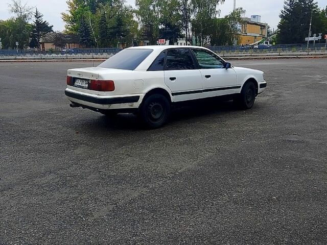 Білий Ауді 100, об'ємом двигуна 2.4 л та пробігом 330 тис. км за 2150 $, фото 3 на Automoto.ua