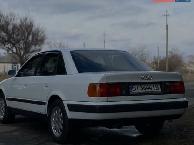 Білий Ауді 100, об'ємом двигуна 1.98 л та пробігом 365 тис. км за 2800 $, фото 4 на Automoto.ua
