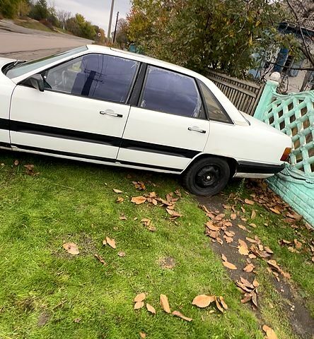 Белый Ауди 100, объемом двигателя 1.6 л и пробегом 0 тыс. км за 1200 $, фото 1 на Automoto.ua