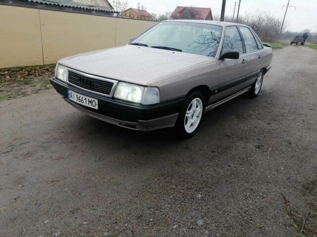 Бежевий Ауді 100, об'ємом двигуна 2.2 л та пробігом 100 тис. км за 1500 $, фото 9 на Automoto.ua