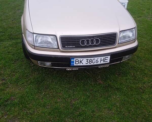 Бежевий Ауді 100, об'ємом двигуна 2.6 л та пробігом 389 тис. км за 3200 $, фото 2 на Automoto.ua