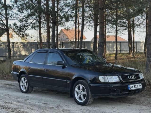 Черный Ауди 100, объемом двигателя 2.5 л и пробегом 575 тыс. км за 3200 $, фото 2 на Automoto.ua