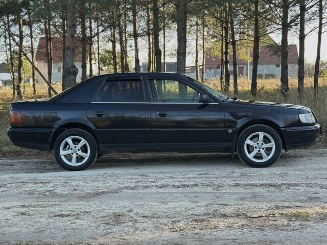 Черный Ауди 100, объемом двигателя 2.5 л и пробегом 575 тыс. км за 3200 $, фото 3 на Automoto.ua