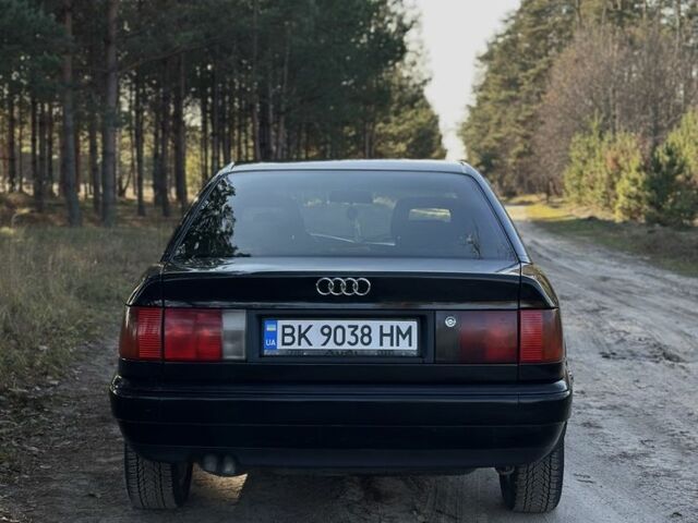 Черный Ауди 100, объемом двигателя 2.5 л и пробегом 575 тыс. км за 3200 $, фото 5 на Automoto.ua