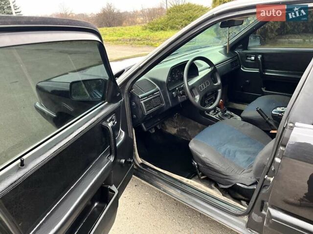 Черный Ауди 100, объемом двигателя 1.8 л и пробегом 384 тыс. км за 1800 $, фото 10 на Automoto.ua